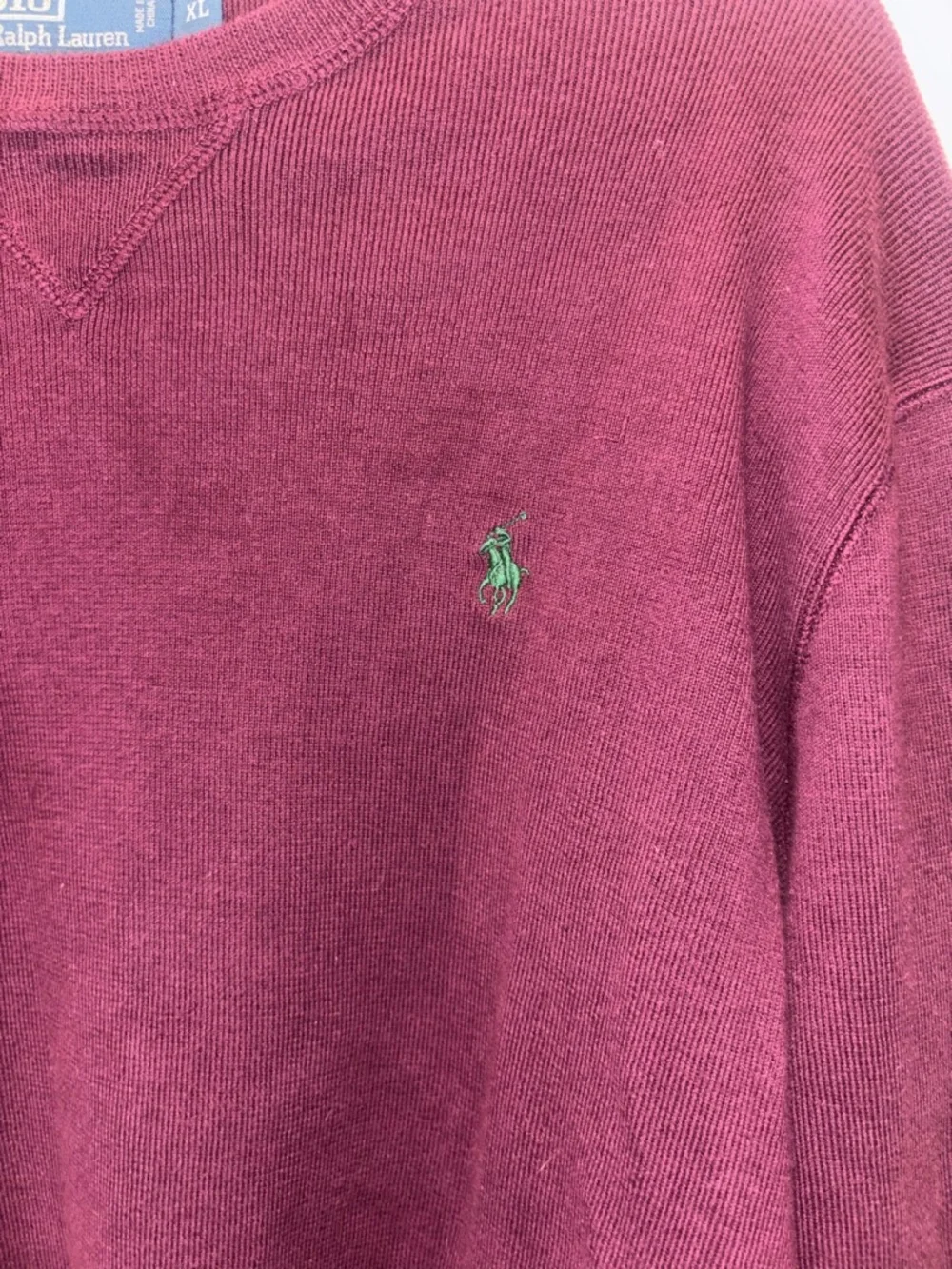 Men’s Maroon Polo Ralph Lauren Sweater